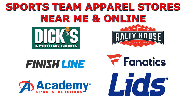 How To Find Sports Fan Team Apparel Stores Near Me - Baseball Jersey News